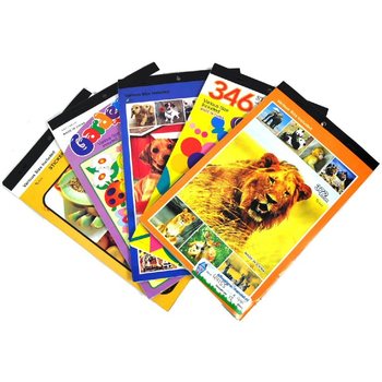 Lot Mixt Carti cu Autocolante (108 buc.)