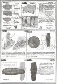 SICRIU DECORATIV GIGANT CU LUMINĂ, SUNET ȘI MIȘCARE - 160 CM!!!