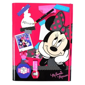 SET DE SCRIS MACHIAJ DISNEY MINNIE MOUSE ÎN FORMĂ DE CARTE (3 buc.)