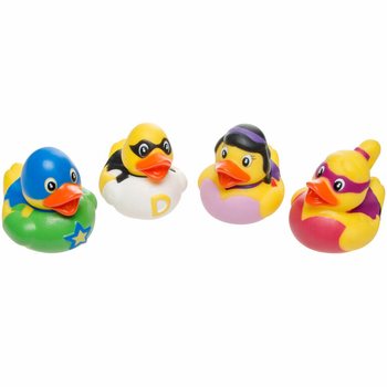 Mix Rățuște de Baie Supereroi - 5x5 cm (4 buc.)