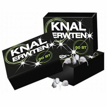 50 BUCĂȚI POCNITORI TIP BOB DE MAZĂRE - CAT1 Artificii Copii - ÎN DISPLAY