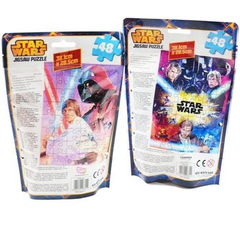 Puzzle Star Wars &icirc;n pungă surpriză blindbag 38,1 x 28,5 cm (12 buc.)