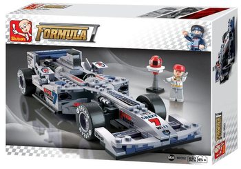 Mașină de Curse F1 Sluban Argintie M38-B0352 (1 buc.)