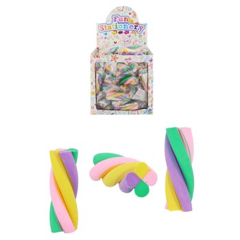 GUME DE ȘTERS TWIST MARSHMALLOW - ÎN DISPLAY (80 buc)