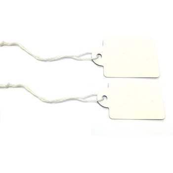 ETICHETĂ BIJUTERII Miss Moneypenny - Dim. 3x2,5 cm (100 buc.)
