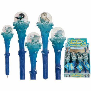 Pixuri Sea Life cu Animale Marine și Sclipici (Display de 12)