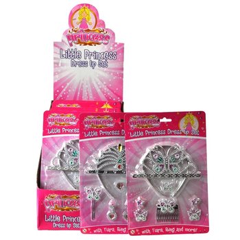 Set Tiară de Prințesă pe Card (24 buc.)