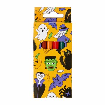 Set 6 creioane colorate Halloween (24 seturi)