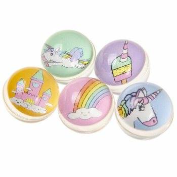 Mingi Săltărețe Unicorn - Ø 3,2 cm (50 bucăți)