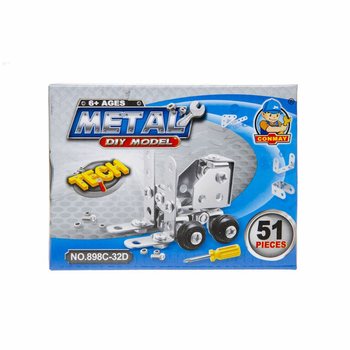 CONSTRUIEȘTE PROPRIUL VEHICUL DE CONSTRUCȚIE DIN METAL &Icirc;N DISPLAY (24 buc.)