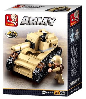 Tanc Sluban Army 8 în 1 M38-B0587B (1 buc.)