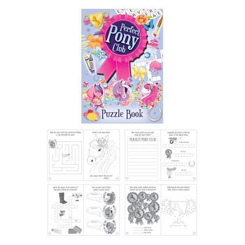 CARTE DE PUZZLE CU PONEI (48 buc.)