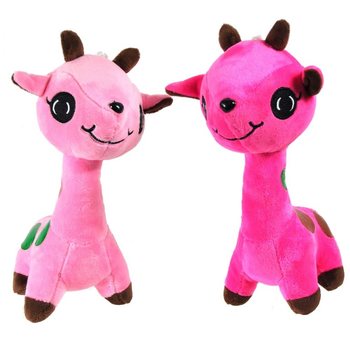 Girafă de pluș cu ventuză 25 cm (12 buc.)