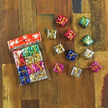 Cadouri Decorative de Crăciun Mini (Set 12)