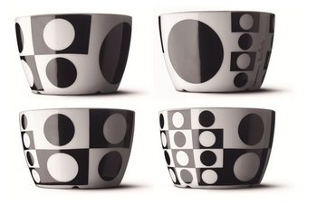 MENU - SET DE 4 BOLURI VERNER PANTON 12 CM (1 buc.)
