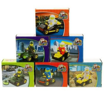 Blocuri de Construcție BRICKS Mașinuțe (9 piese)