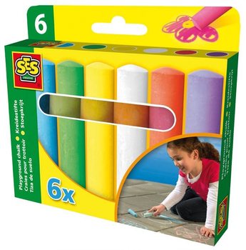Cretă de asfalt SES Set de 6 (1 buc.)