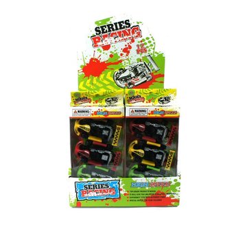 Set 3 Mașinuțe Go-Kart în Cutie (12 buc.)
