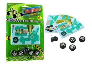 Puzzle 3D din spumă Kart cu motor (24 buc)