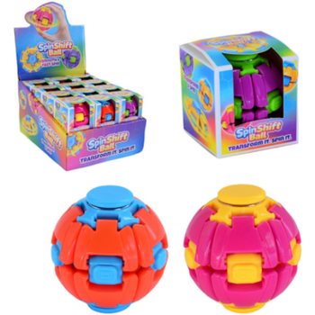 MINGE FIDGET SPINNER SPIN & POP - SPIN SHIFT BALL - &Icirc;N DISPLAY (24 buc.)
