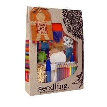 Set Creativ Seedling – Creează-ți Propriile Păpuși din Hârtie