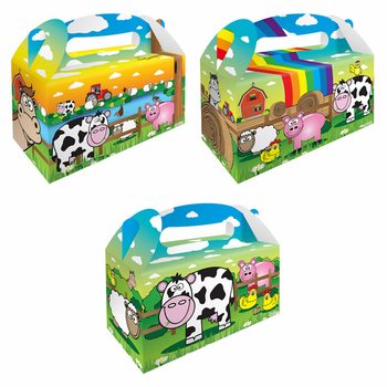 Cutie Meniu – Fermă – 22.5 x 9.5 x 18 cm (12 buc.)