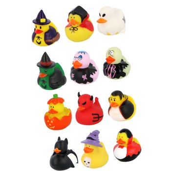 Rățuște de baie Halloween Mix (12 bucăți) - 6 x 5 cm
