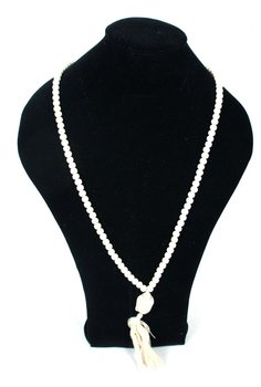 Colier Stil Ibiza Buddha Crem (1 buc)