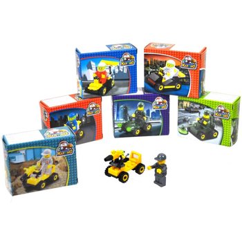 Blocuri de Construcție BRICKS Mașinuțe (9 piese)