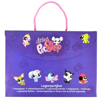 HASBRO - MY LITTLEST PETSHOP CUTIE PENTRE PETRECERE &Icirc;N PIJAMALE (7 piese)