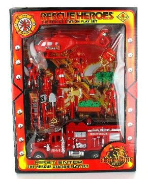 Set Mare de Jucărie Pompieri - Model 2