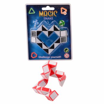 MAGIC SNAKE - PUZZLE 3D ȘARPE PE CARD (24 buc.)