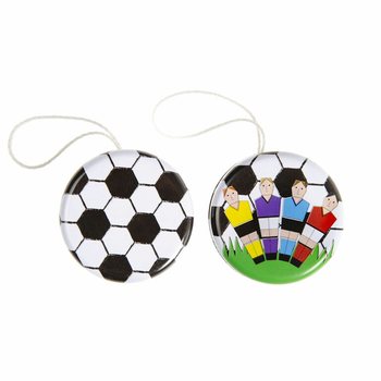 Yoyo din Metal Model Fotbal (24 bucăți)