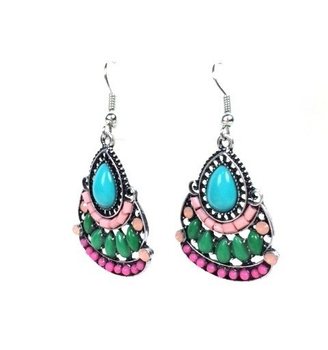 Cercei Stil Ibiza Multicolor (1 buc.)