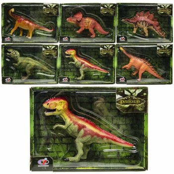 Figurine Dinozauri - Cutie Cadou de Lux - Mix de Specii (Set de 6)