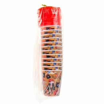 PAHAR PENTRU BĂUTURI / &Icirc;NGHEȚATĂ CU PAI &ndash; PIRAT (12 buc.)