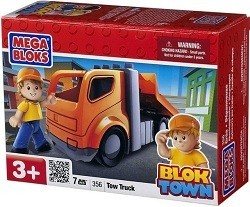 MEGABLOKS BLOK TOWN Mașină de Tractare - 356