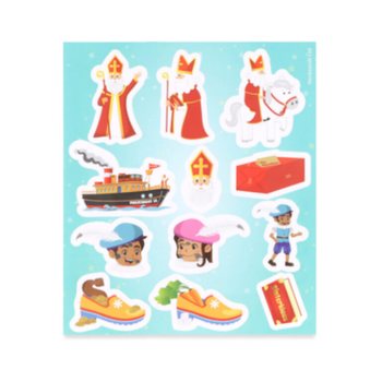 STICKERE FUN STICKERS &ndash; MODEL: SINTERKLAAS (120 buc.)