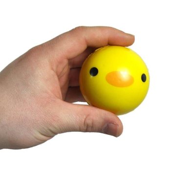 Mingii din spumă cu fețe vesele de animale &icirc;n display 6 cm (24 buc)
