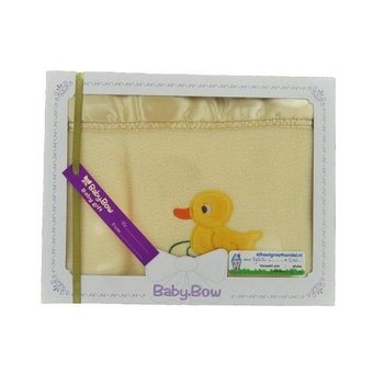 Pătură Polar Baby Bow - Galben