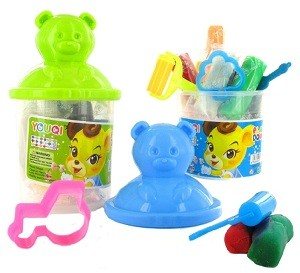 Set Plastilină - Model Ursuleț (12 buc.)