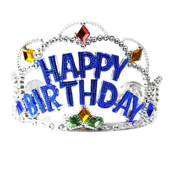 Coroană HAPPY BIRTHDAY - Model 3 (12 buc.)