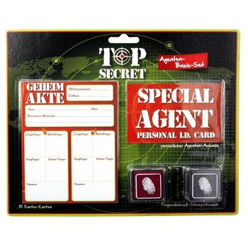 TOP SECRET – AGENT SPECIAL, SET AMPRENTE DIGITALE (12 buc.)