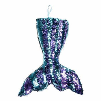 Pernă Coadă de Sirenă din Pluș XL - 45 cm - Culori Mixte (4 buc.)