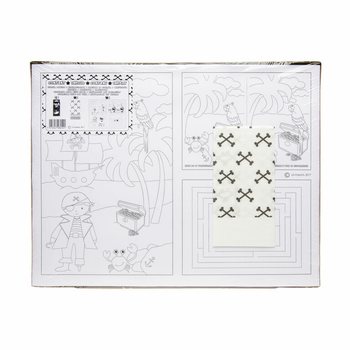 SET COMPLET HO.RE.CA PIRAT - 48x Seturi creioane + 100x Planșe colorat + 100x Șervețele (248 buc.)