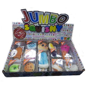 JUMBO Squishies &icirc;n Display (12 buc.) - Antistres Parfumate