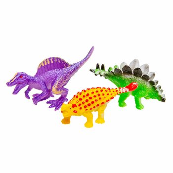 3 DINOZAURI &Icirc;N PUNGĂ (60 buc.)