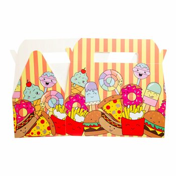 Cutii Meniu Fastfood - 22,5 x 12 x 9,5 cm (24 bucăți)