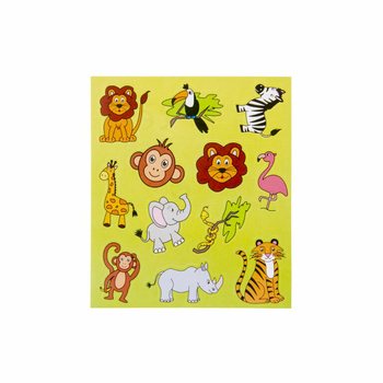 FUN STICKERS &ndash; MODEL: ANIMALE DIN JUNGLĂ (120 buc.)