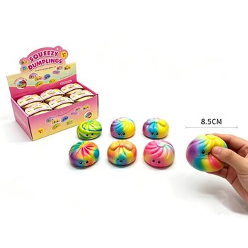 RAGE - Găluște Squishy Curcubeu MARI - Spumă PU (12 buc.)